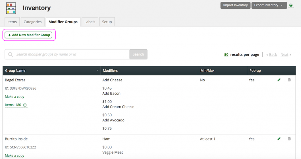 Inventory Management Brilliant Pos