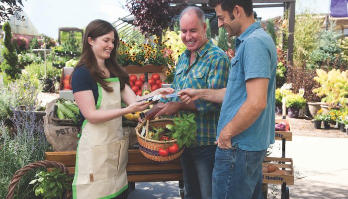 garden center point of sale x