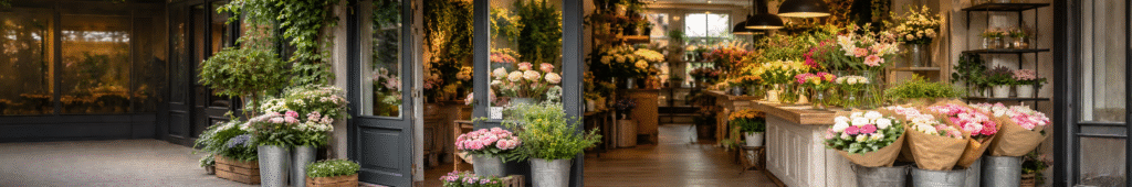 flower shop header