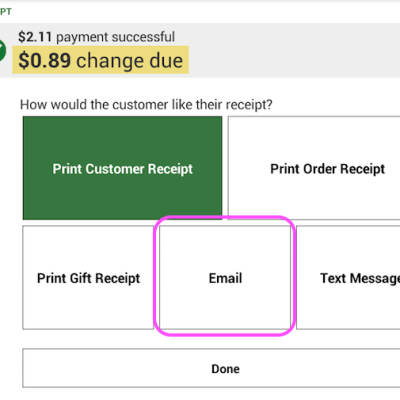 clover email receipt clover email receipt